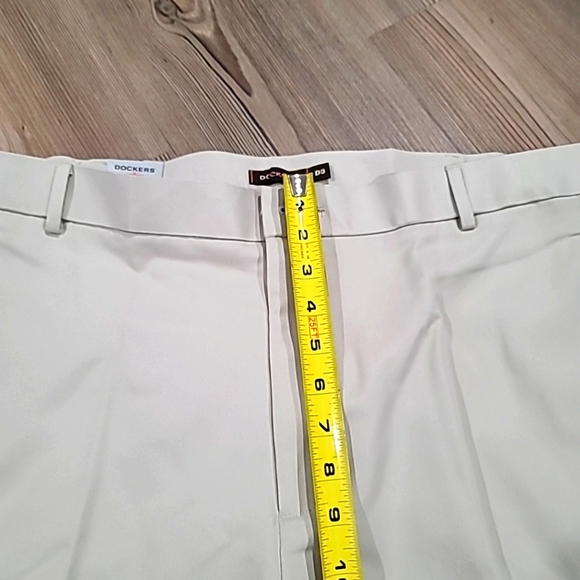 Dockers Men's Advantage 365 D3 NWT Business Casual Pants 42x32 Khaki Flat Front. - Picture 5 of 11